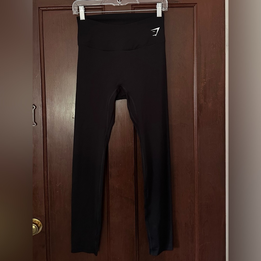 Gymshark Jet Black High-Waisted Leggings